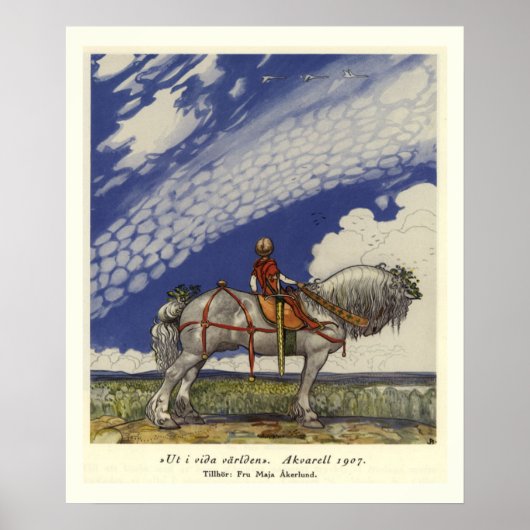 Van John Bauer naar de brede wereld Poster (Voorkant)