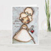 Van jou - Aanpasbare liefdeskaart Kaart (Voorkant)