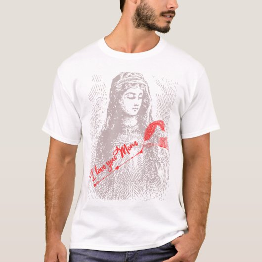 Van jou, mama T shirten T-shirt (Voorkant)