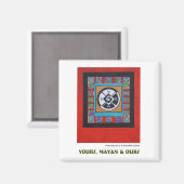 Van jou, Mayan & Ours Z Magneet (Voorkant / Achterkant)