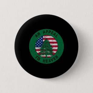 van juli een oproep aan de hemel vlag pijnboom vla ronde button 5,7 cm