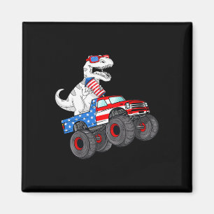 Van Juli T Rex Dino Trex Dinosaurus Monster Truck Magneet