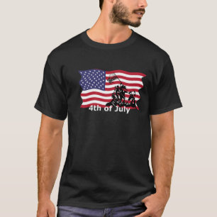 van juli t Shirten iwo jima T-shirt