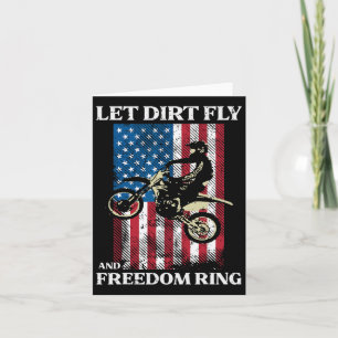 Van Juli Vuilfiets Motorcross Amerika Biker Mannen Kaart