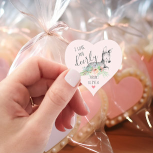 Van jullie Kinder Valentijnsdag Favor Hart Sticker