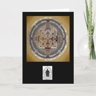 Van Kalachakra van Mandala B- Wenskaart Kaart