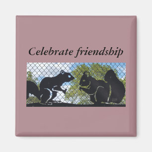 Van liefhebbend vriendschap Magnet Magneet
