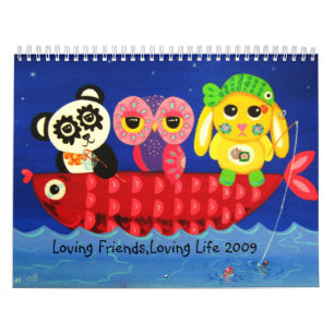 Van liefhebbers, liefdadigheid 2009 kalender