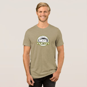 Van Life, Mannen retro Tri-Blend Shirt