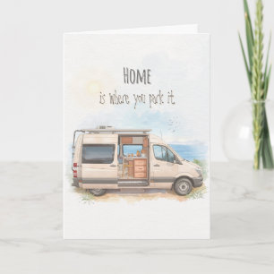 Van Life Reis Wenskaart Kaart