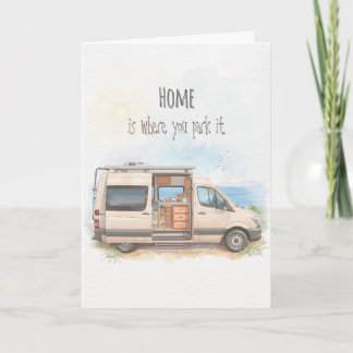 Van Life Reis Wenskaart Kaart