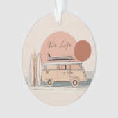 Van Life Surf Van – Retro Beach Camper Aesthetic  (devant)