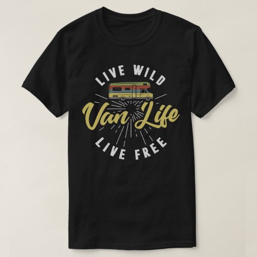 Van Life T-shirt (Design voorkant)
