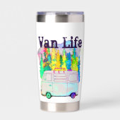 Van life T-Shirt Geïsoleerde Drinkbeker (Voorkant)