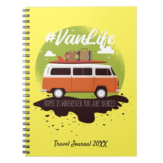 Van life Travel Journal (Devant)