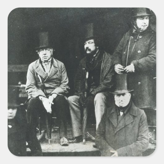 Van LtoR, Lord Paget Vierkante Sticker (Voorkant)