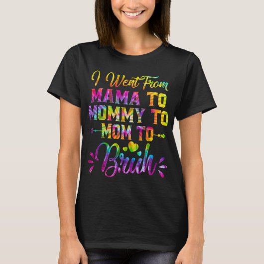 Van mama naar mama. t-shirt (Voorkant)