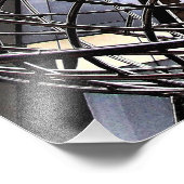 Van Manhattan naar de hemel Foto Afdruk (Hoek)