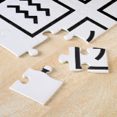 Van mezelf houden Zodiac Puzzle Legpuzzel (Zijkant)
