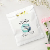 VAN MIJ NAAR OUI | Bruidsfeest Bedankzakje (Gezegeld)