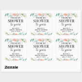 Van mijn bruiloftsfeest naar het jouwe vierkante sticker (Vel)