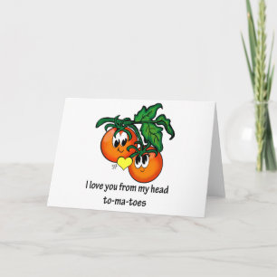 Van mijn hoofd tot mam-Toes Feestdagen Kaart