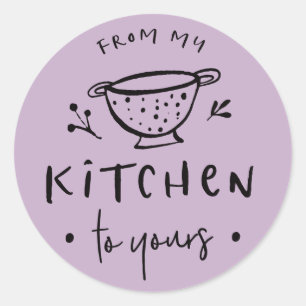 Van mijn keuken naar de jouwe Sticker Label II