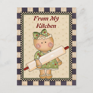 Van mijn keukenbrood briefkaart