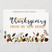 Van mijn Nieuwe Aankondiging van het Adres van de  (Voorkant / Achterkant)