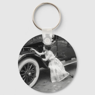 Van mijn oude auto, 1920 sleutelhanger