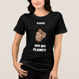 VAN MIJN PLANEET AF Tri-Blend SHIRT
