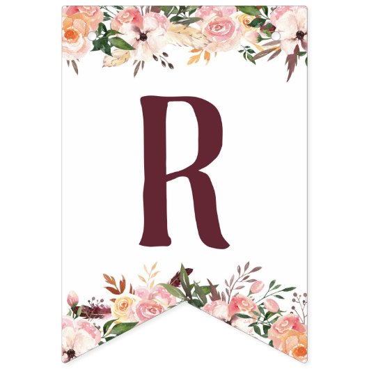 Van Miss tot Mrs Banner, Boho Vlaggetjes (Tweede vlag)