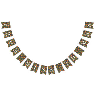 Van Miss tot Mrs Banner Bunting