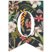 Van Miss tot Mrs. Banner Bunting Navy Tropical (Derde vlag)