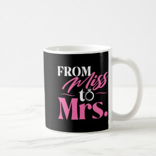 Van Miss tot Mrs - Getrouwde bruid Bachelorette de Koffiemok