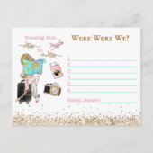 Van Miss tot Mrs. Vrijgezellenfeest waren we aan h Briefkaart (Voorkant)