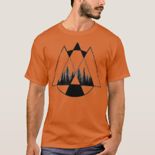 van monsters en Mannen gebergte T-shirt