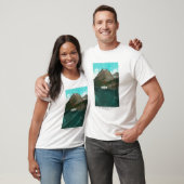 Van-naar-de-Zon Uitzicht Chalet T-shirt (Unisex)