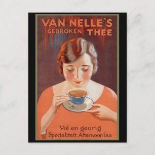 Van Nell's -  Tea Adverteren Briefkaart