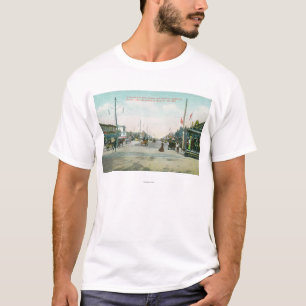 Van Ness Avenue Uitzicht één jaar na de brand T-shirt