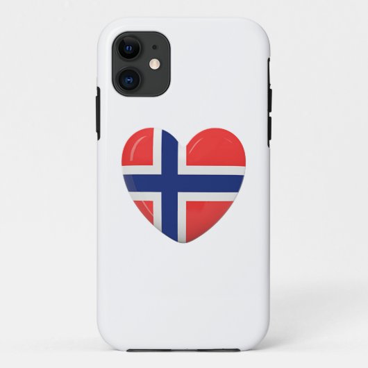 Van Noorwegen met liefde Case-Mate iPhone Case (Achterkant)