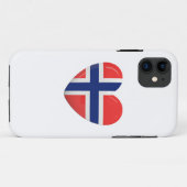 Van Noorwegen met liefde Case-Mate iPhone Case (Achterkant (horizontaal))