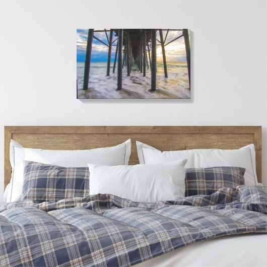 Van onder canvas afdruk (Insitu (Slaapkamer))