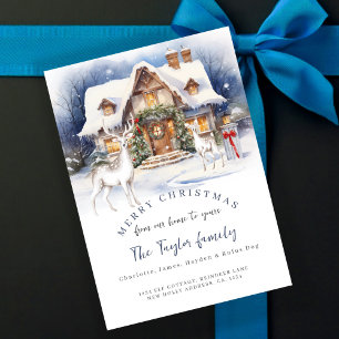 Van ons huis naar de Kaart van uw kerstvakantie