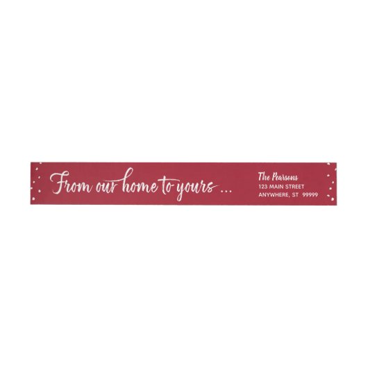 Van ons thuis tot uw rood/wit (Individueel)
