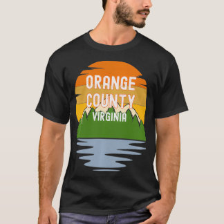 Van Oranje County Virginia Sunset Pullove T-shirt