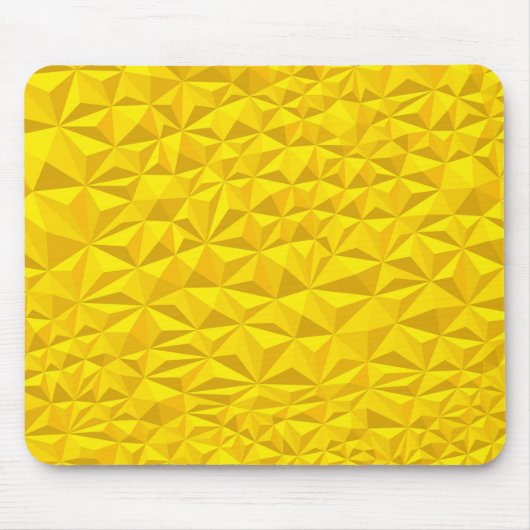 van origamic pyramid yellow muismat (Voorkant)