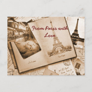 Van Parijs met liefde Briefkaart
