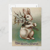 van Pasen houden Feestdagenkaart (Voorkant / Achterkant)
