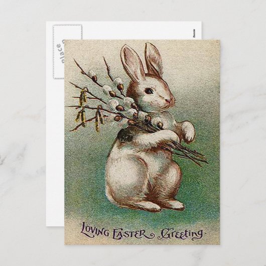 van Pasen houden Feestdagenkaart (Voorkant / Achterkant)